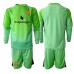 Manchester United Keeper Tredjedraktsett Barn 2025-26 Lange ermer (+ Korte bukser)